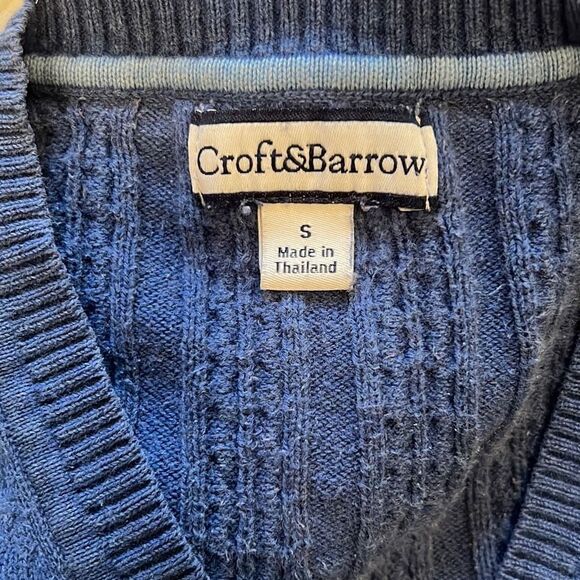 Croft&Barrow Women's Navy Blue Pullover Sweater - Picture 6 of 7